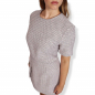 Preview: Tweed dress in a pink mix with a pocket