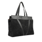 Preview: Shopper Bag with Zipper in Calf Leather -CERES-
