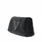 Preview: Crossbody Bag aus Lammfell in anthrazit -EPONA- MINI