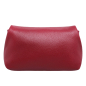 Preview: Schultertasche aus Kalbsleder weinrot