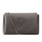 Preview: Schultertasche aus Kalbsleder in taupe EPONA Midi