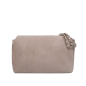 Preview: Crossbody Bag aus Wildleder Greige