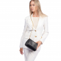 Preview: Black crossbody bag made of calfskin