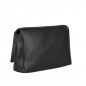 Preview: Crossbody Bag aus Kalbsleder in schwarz -EPONA- MINI