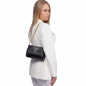 Preview: Crossbody Bag aus Kalbsleder in schwarz -EPONA- MINI