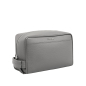 Preview: Toiletry bag made of calfskin taupe