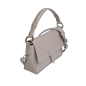 Preview: Schultertasche aus Saffiano Leder Greige