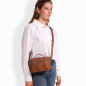 Preview: Shoulder Bag in brown Calf Leather -OPIS-