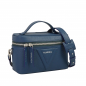 Preview: Shoulder Bag in Blue Calf Leather -OPIS-
