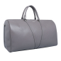 Preview: Reisetasche aus gernarbtem Kalbsleder Taupe