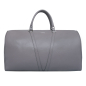 Preview: Reisetasche aus gernarbtem Kalbsleder Taupe