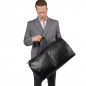 Preview: Reisetasche aus Leder mit exklusiver Prägung -VENUS-