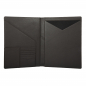 Preview: Notizmappe aus braun genarbtem Kalbsleder 6 cc -THEMIS- 