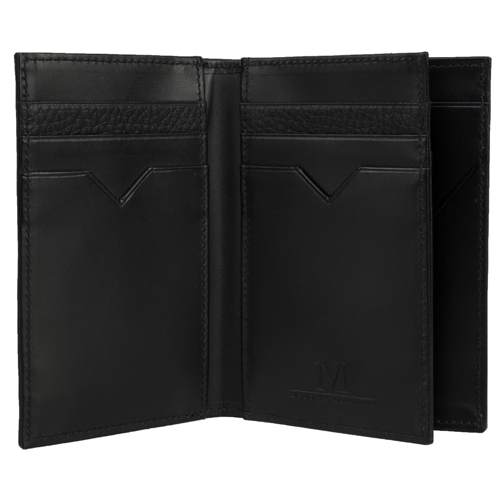 Card case grained calfskin