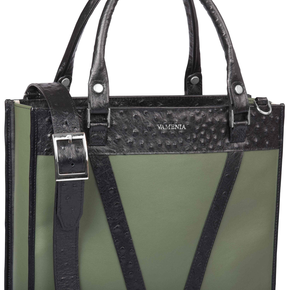Tote Bag Herrentasche aus Leder -SOL- Limitiert 1/555 -