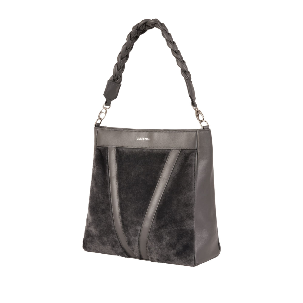 Große Shopper aus Lammfell -DIANA-