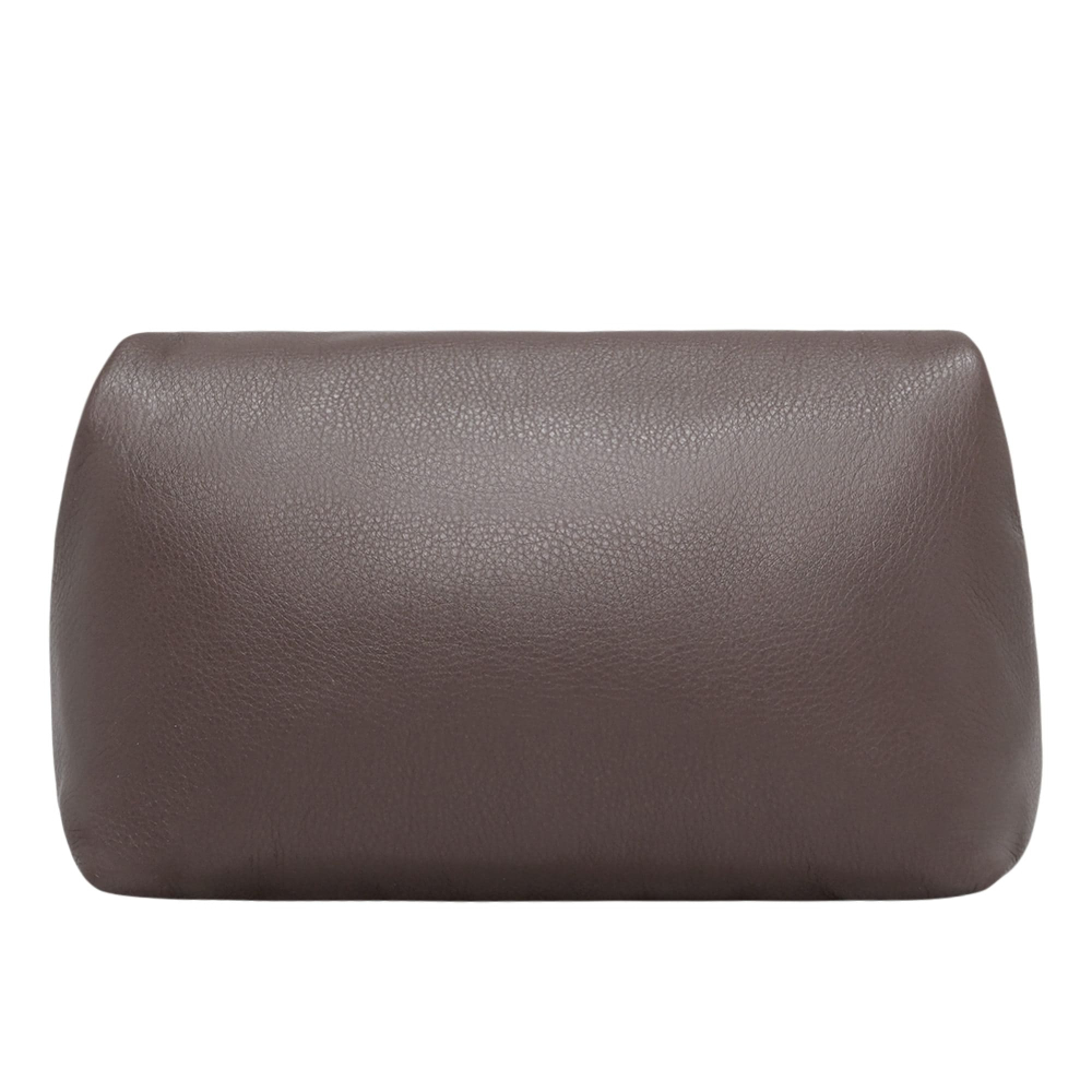 Preview: Shoulder made of calfskin darkbrown