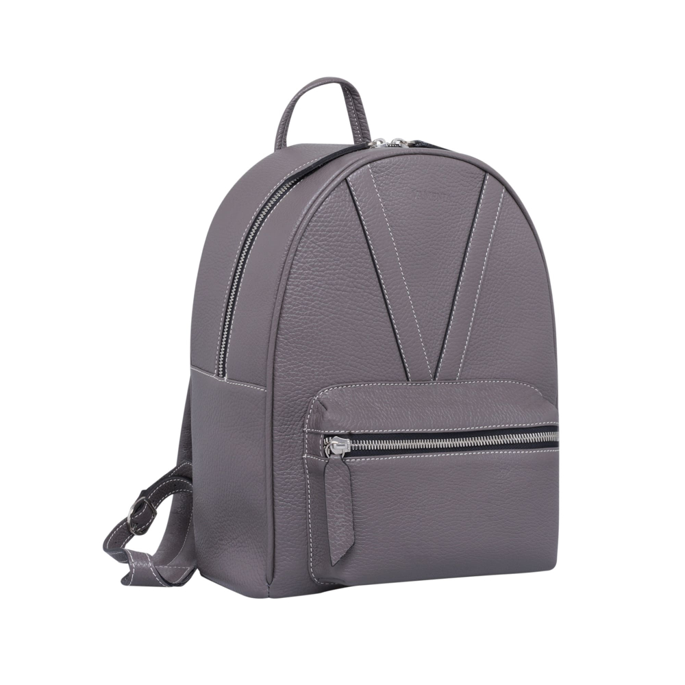 Preview: Medium-Sized Backpack in Calfskin Taupe