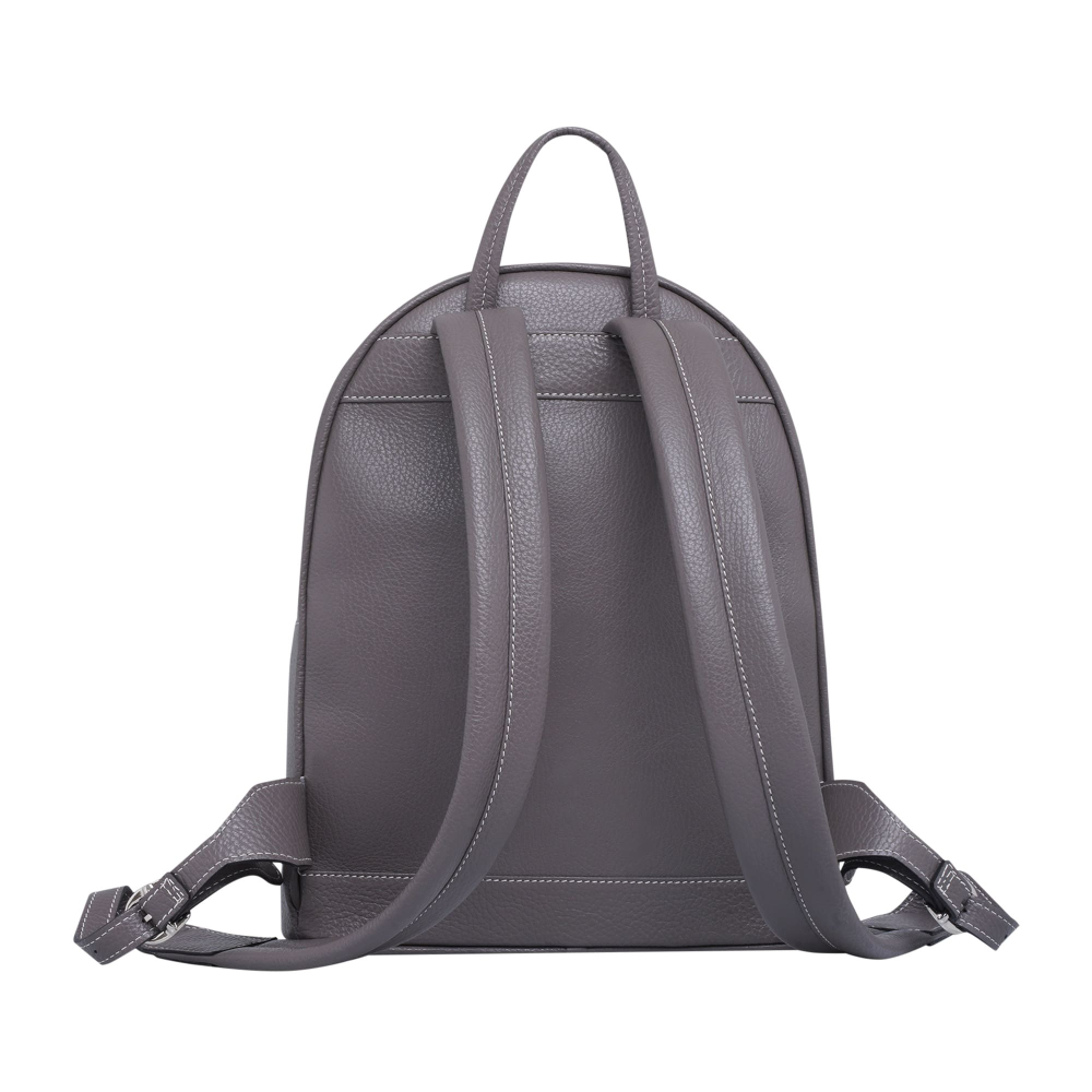 Preview: Medium-Sized Backpack in Calfskin Taupe