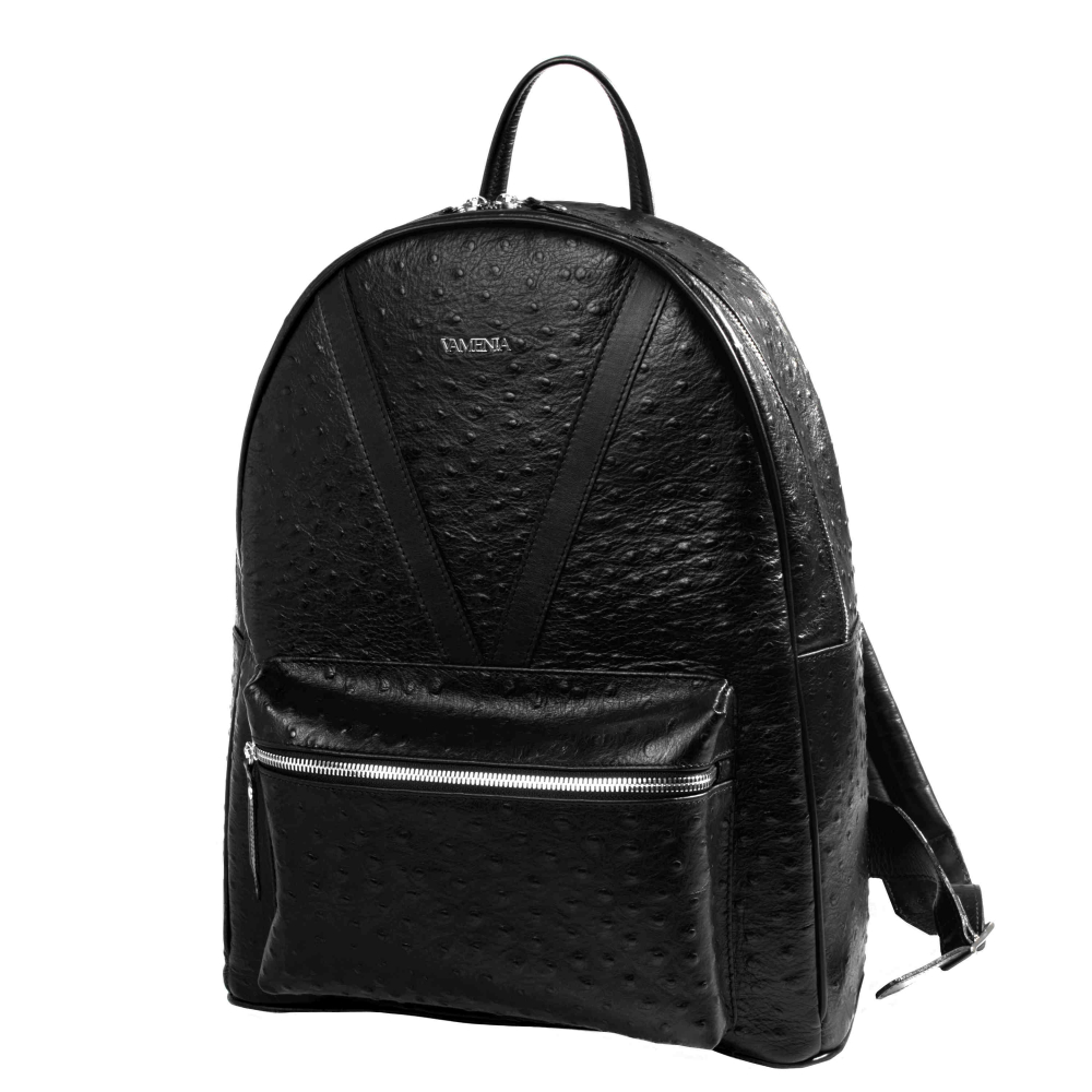 Lederrucksack aus feinstem Leder mit Prägung -JUVENTAS-