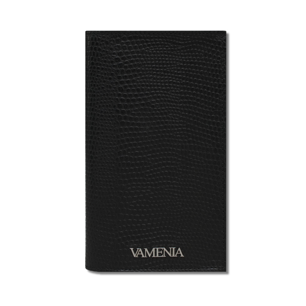 Brieftasche aus Kalbsleder mit Handyfach 8 cc -PORTUNES-