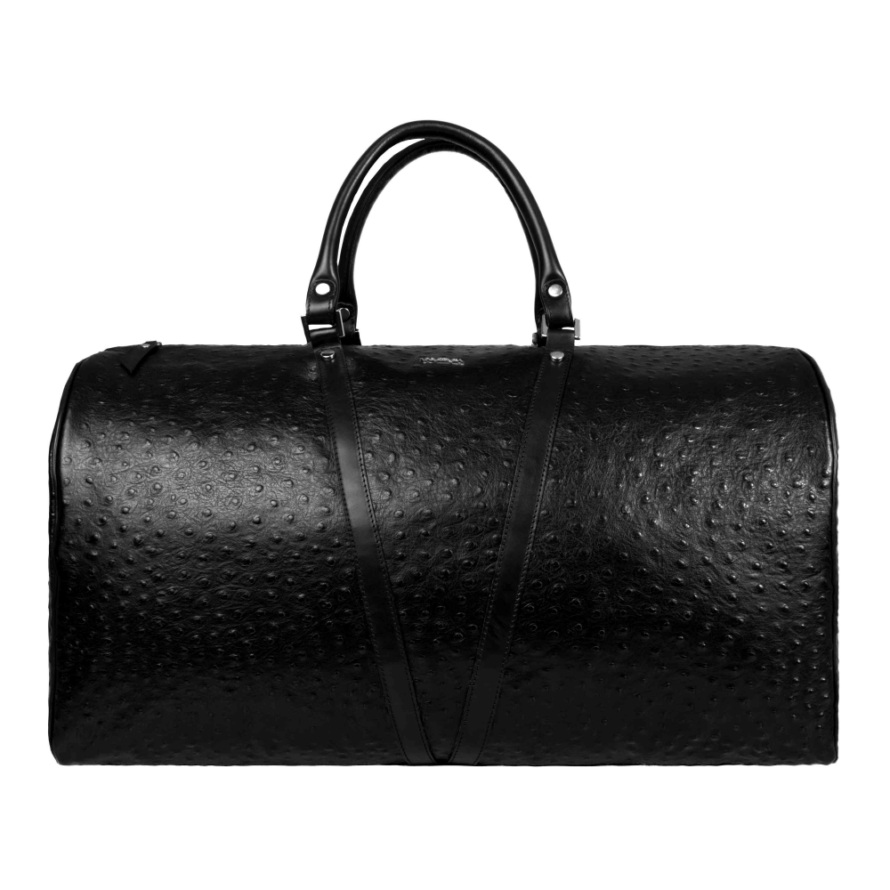 Reisetasche aus Leder mit exklusiver Prägung