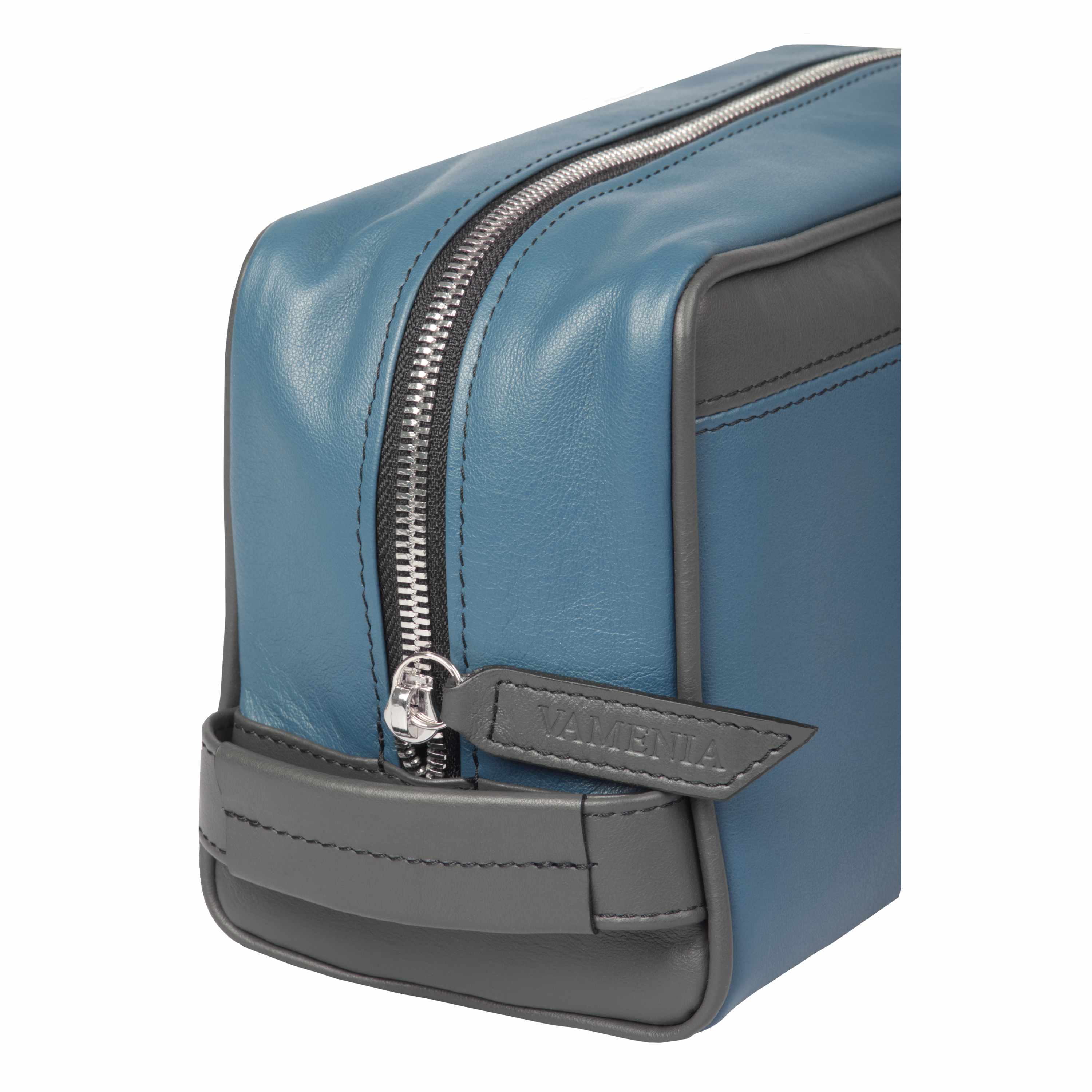 Ladies leather deals wash bag