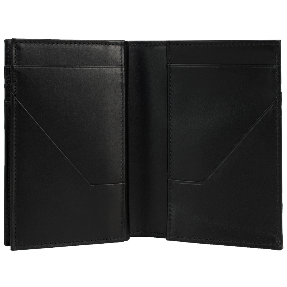 Card case grained calfskin