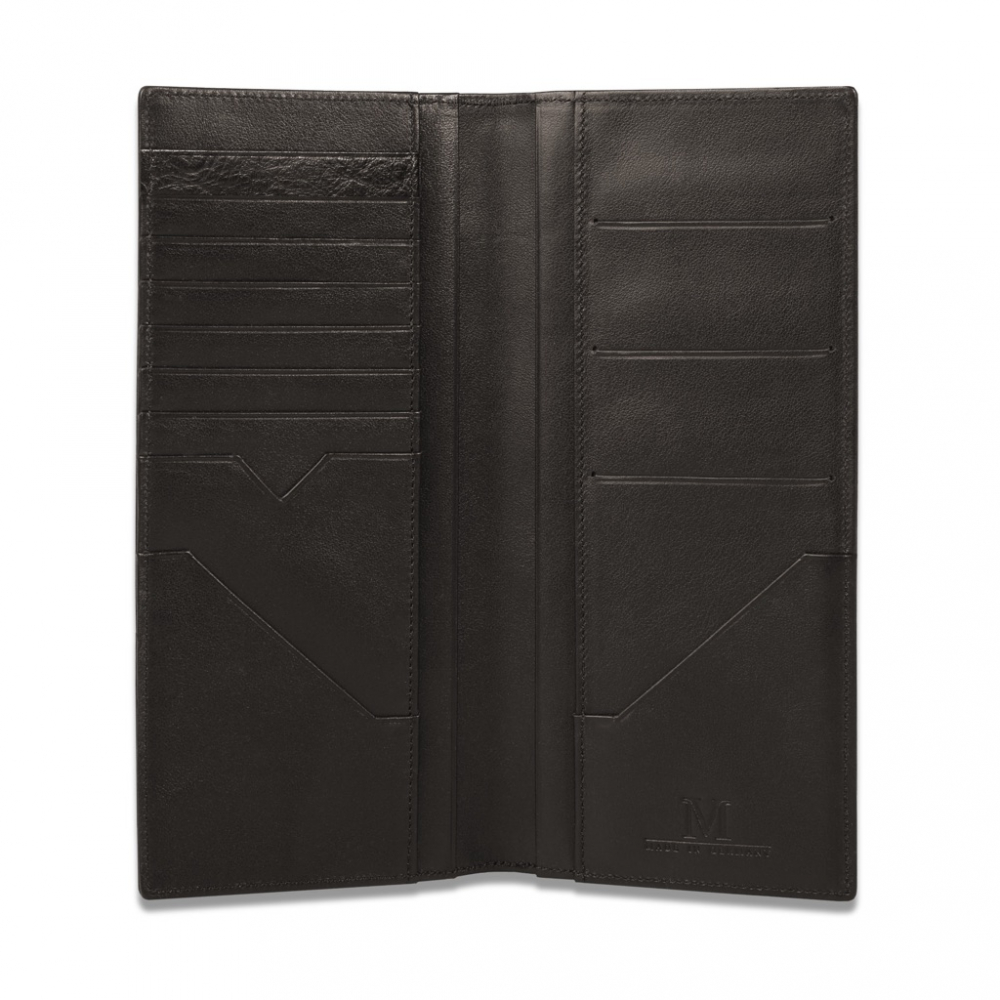 Brieftasche Continental aus genarbtem Kalbsleder 13 cc -FIDES-
