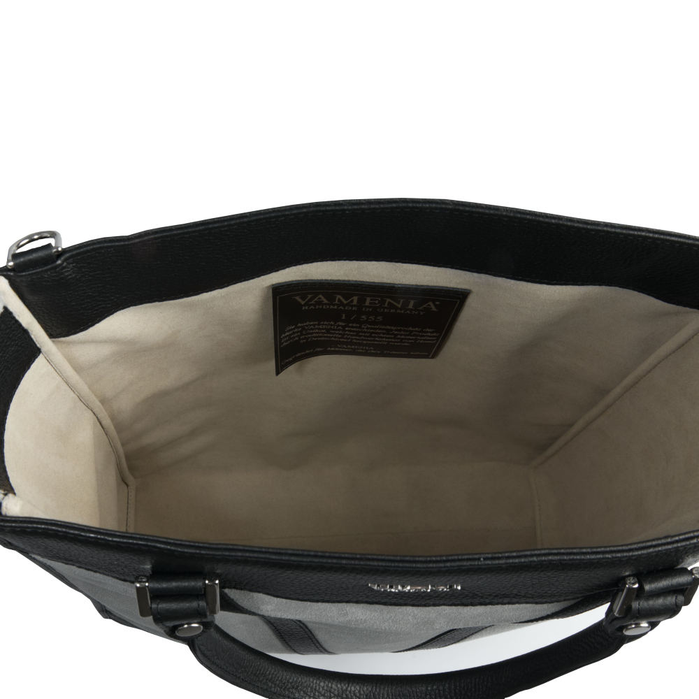 Tote Bag Herrentasche aus Veloursleder -SOL- Limitiert 1/555
