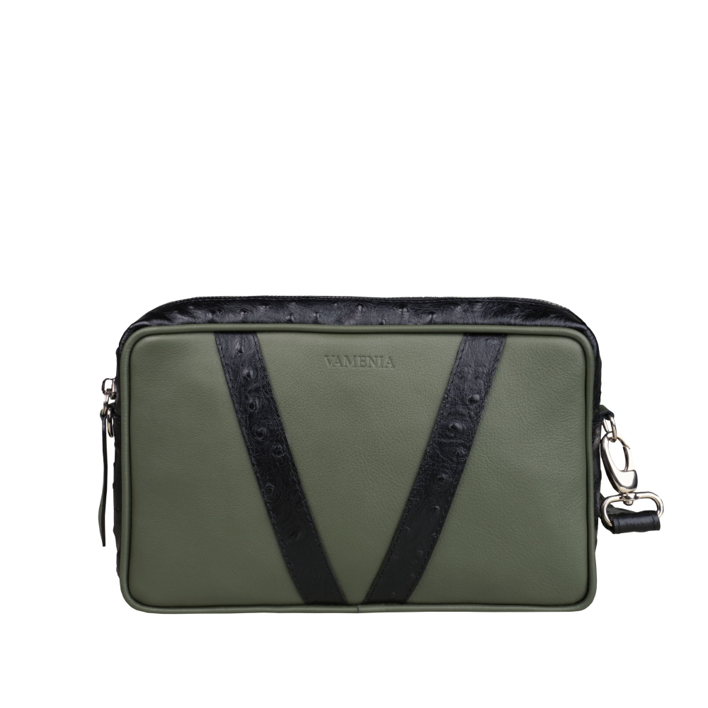 Gürteltasche und Umhängetasche aus Leder -MONETA II- Crossbody