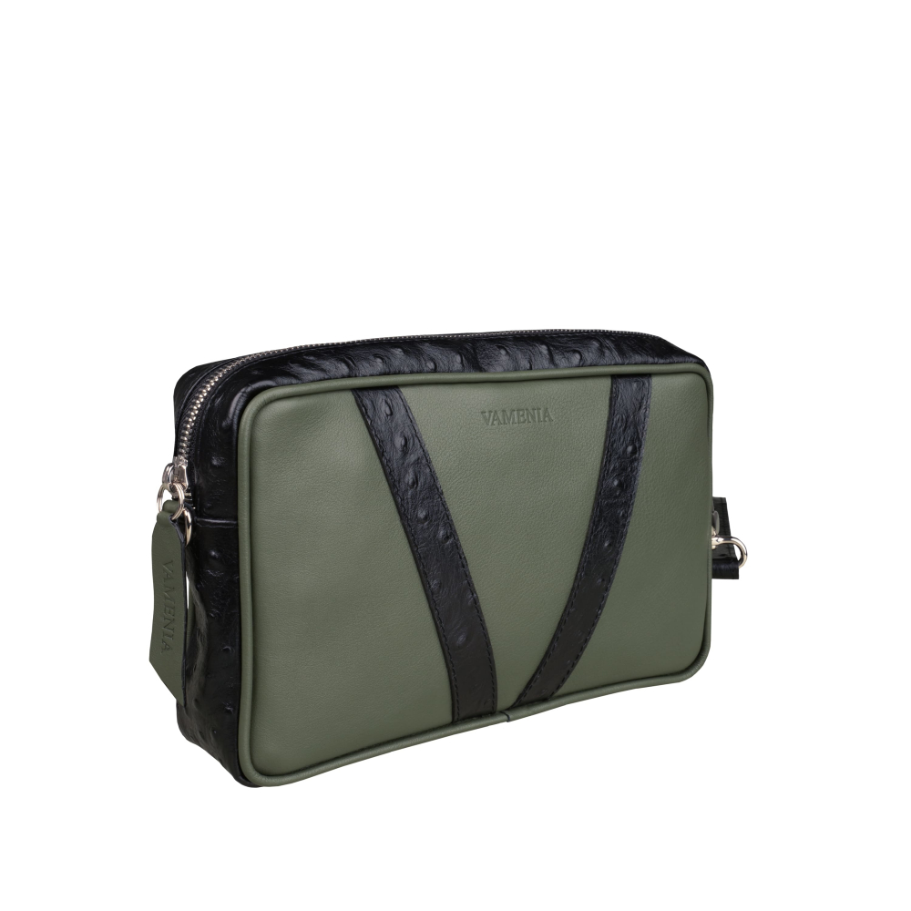 Gürteltasche und Umhängetasche aus Leder -MONETA II- Crossbody