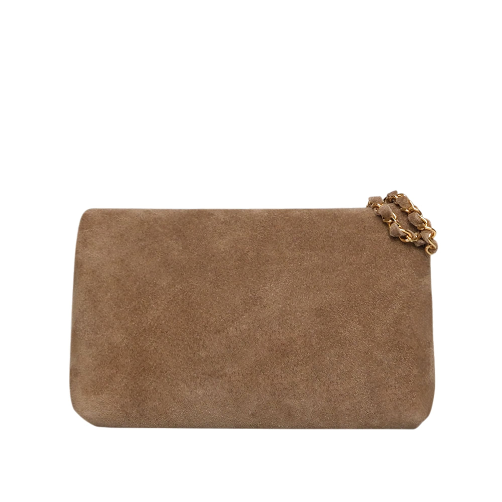 Crossbody Bag aus Wildleder Braun