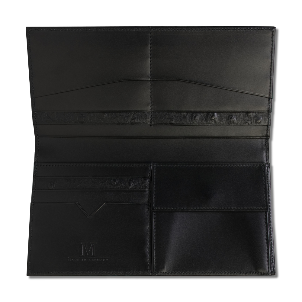 Brieftasche aus Kalbsleder mit Prägung 9 cc -HADES-
