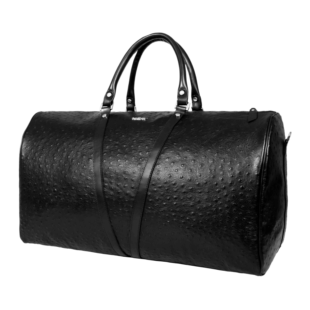 Reisetasche aus Leder mit exklusiver Prägung
